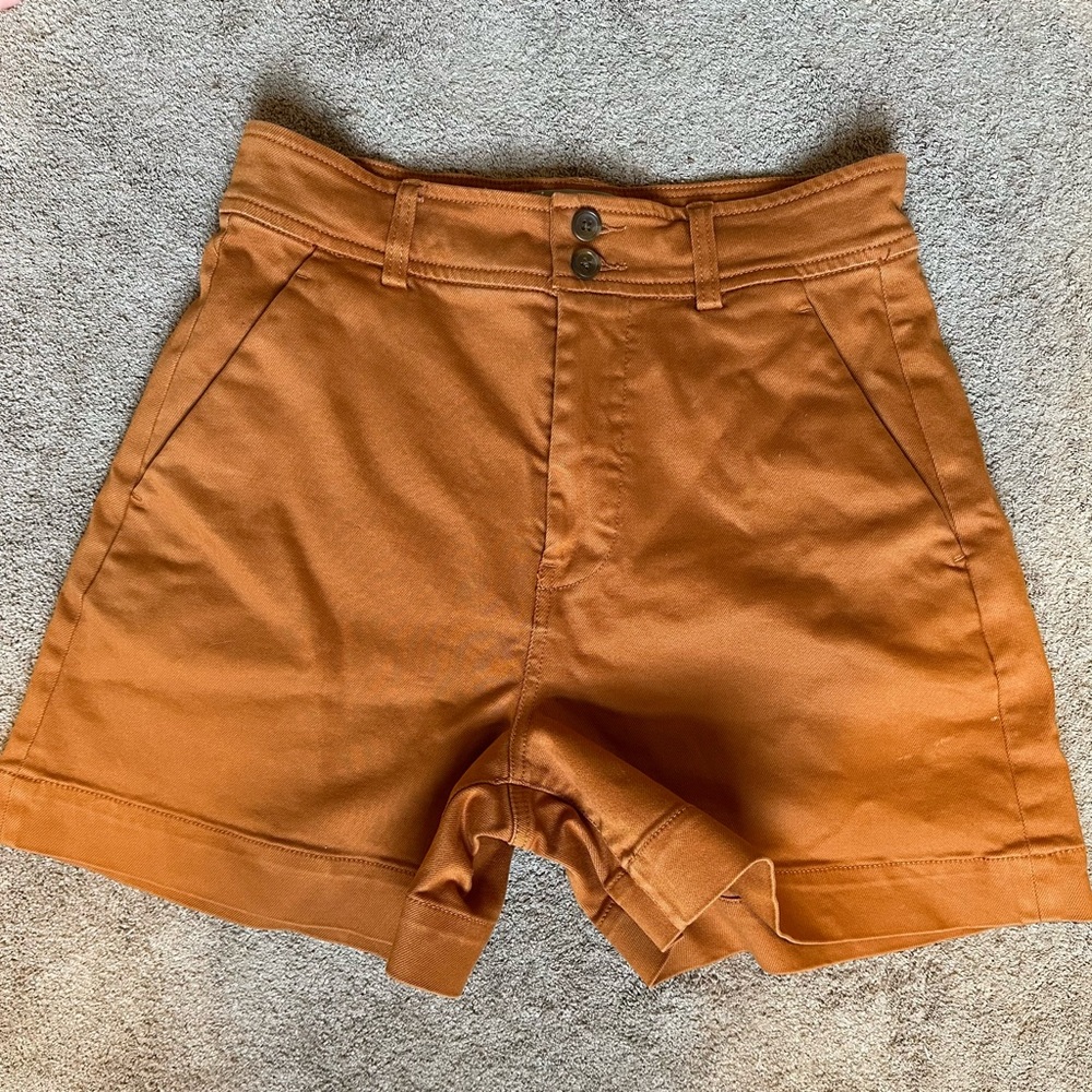 NWOT Way-High Everlane canvas short